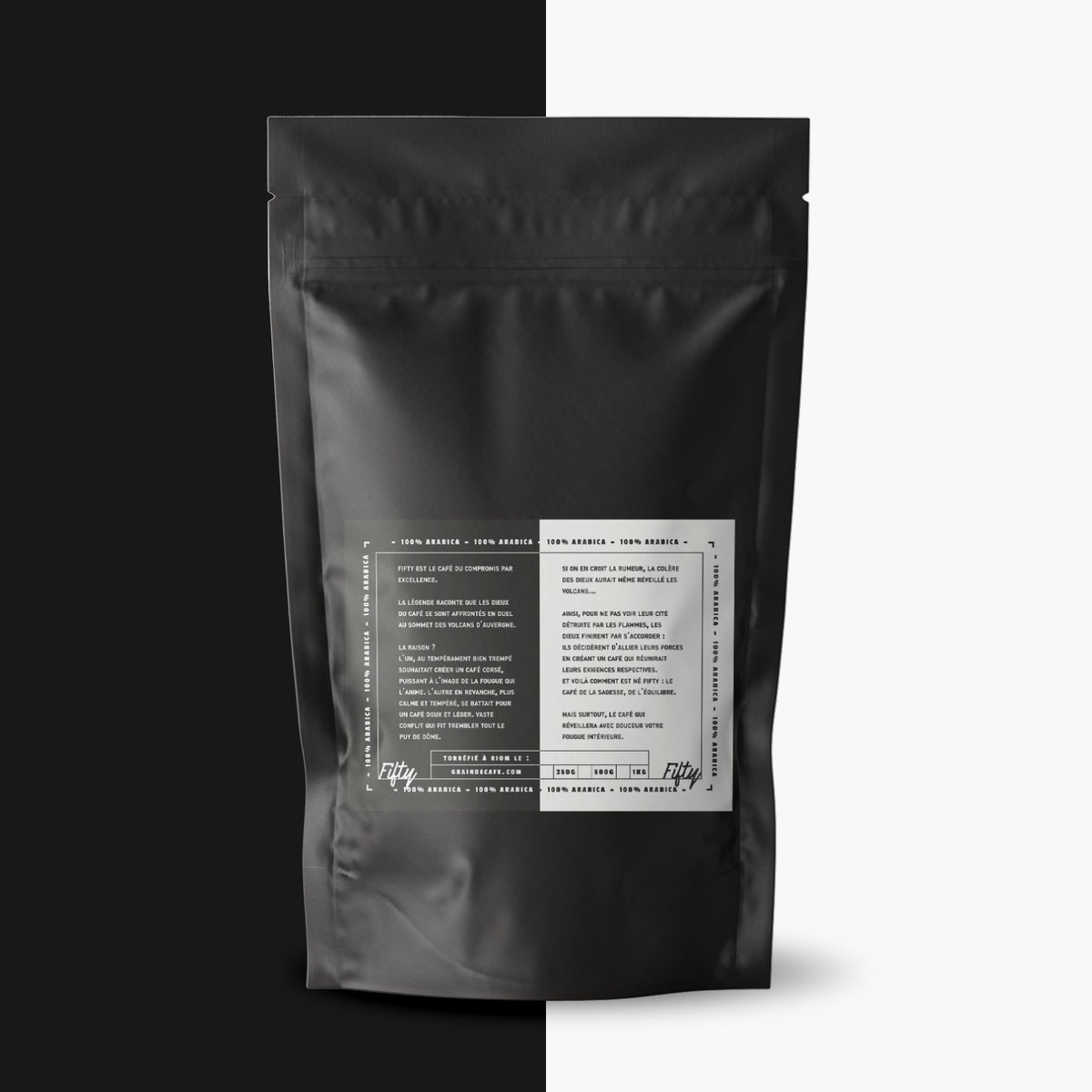 Café Blend FIFTY moulu aux notes d'épices et à la texture veloutée