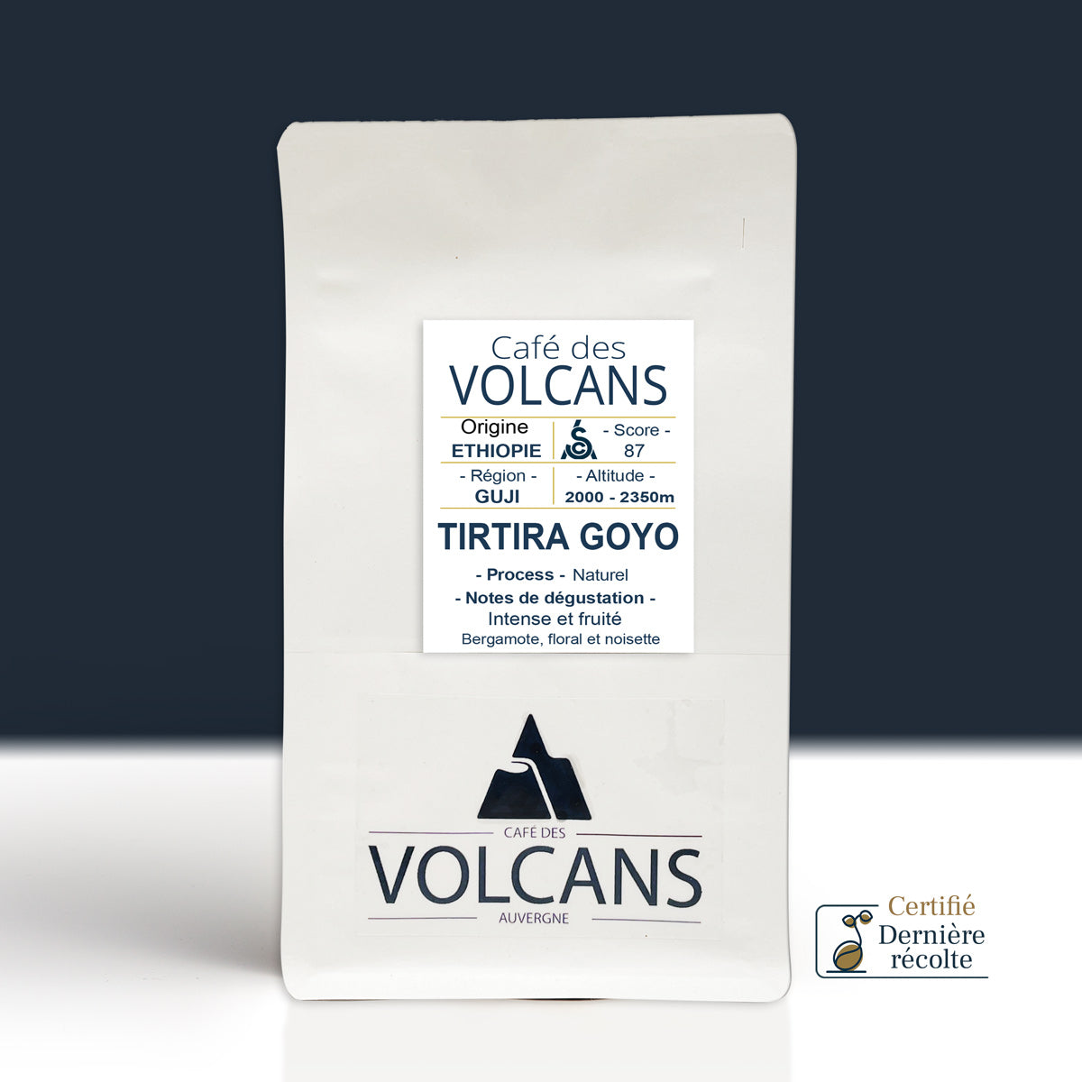 CafÃ© d'Ethiopie Tirtira Goyo Guji - 250 Gr | CafÃ© des Volcans - 100% Arabica - Graindecafe