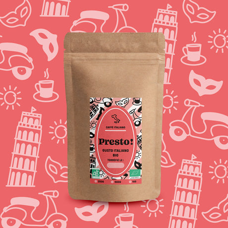 Café en grains Presto Blend Gusto Italiano