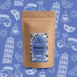 Café Presto Blend Expresso Corsé moulu, mélange Arabica et Robusta.