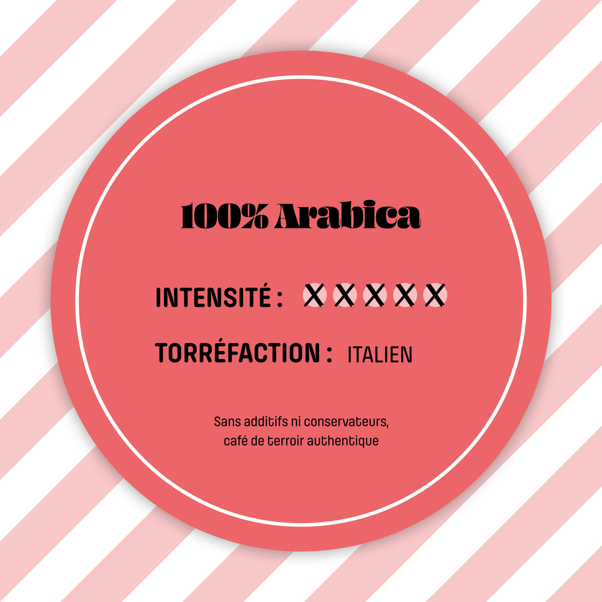 Café Presto moulu issu d'un blend d'arabica et de robusta