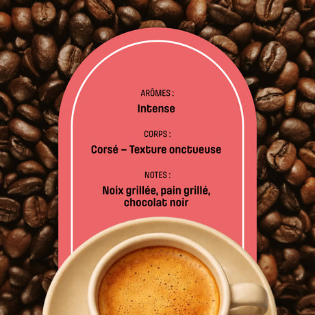 Café Presto moulu adapté à la préparation d'un espresso