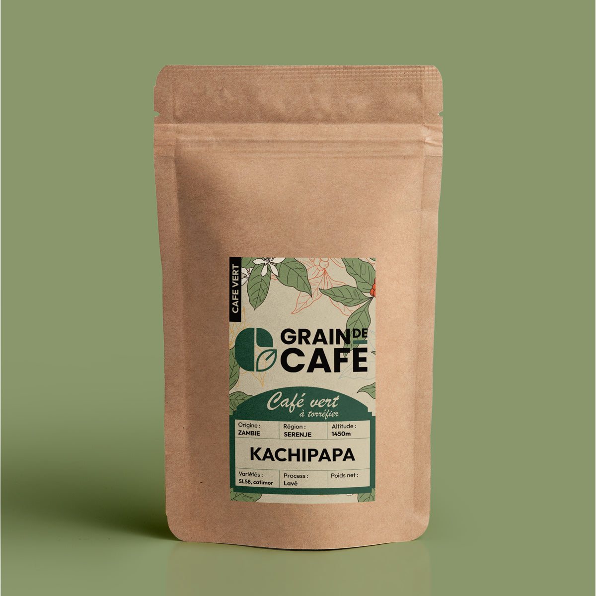 café vert zambie