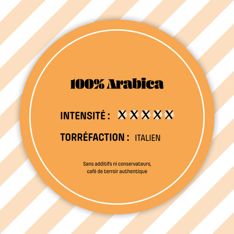 Café Blend Pietro Presto, assemblage 100% Arabica aux notes italiennes