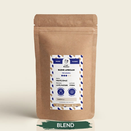 café en grain blend africain