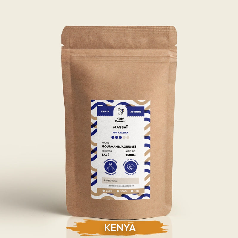 café en grain du Kenya