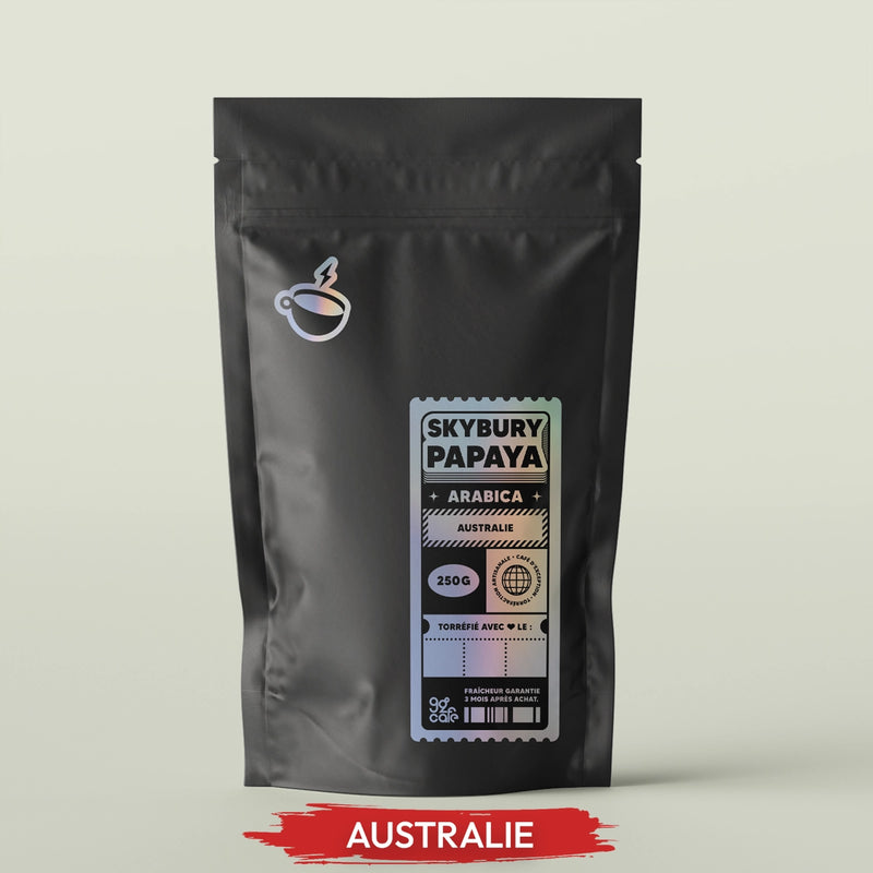cafe moulu d australie papaya