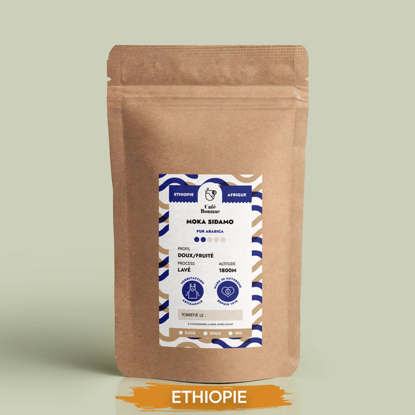 café moulu éthiopie sidamo