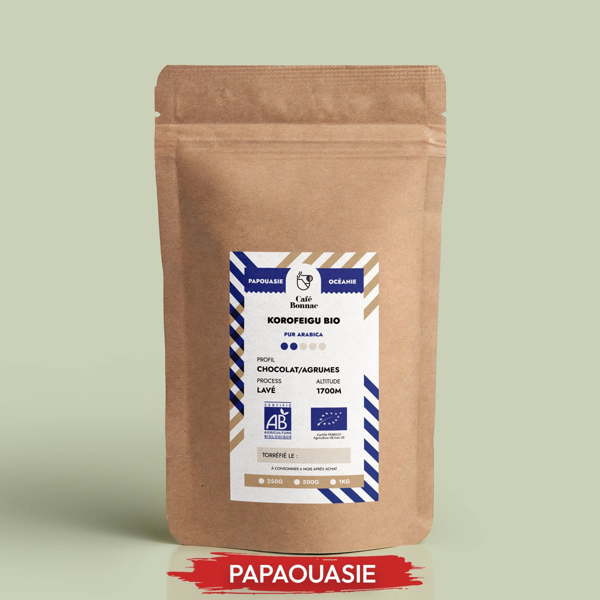 café moulu papouasie bio