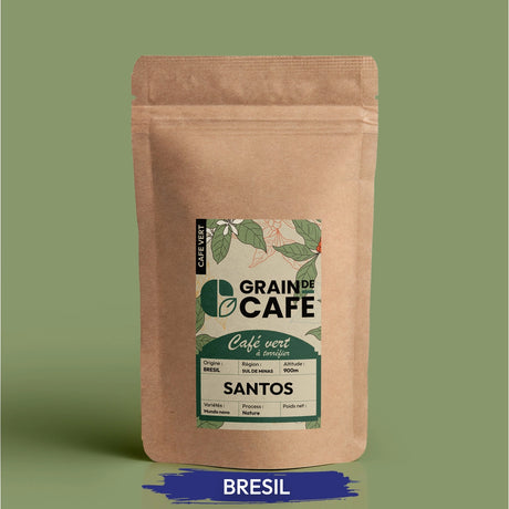 café vert brésil santos