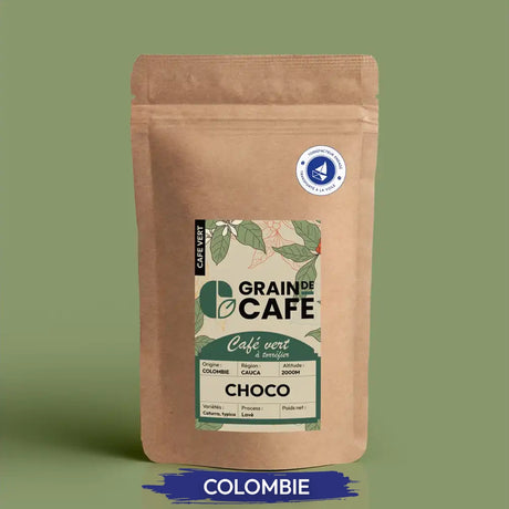 café vert colombie choco
