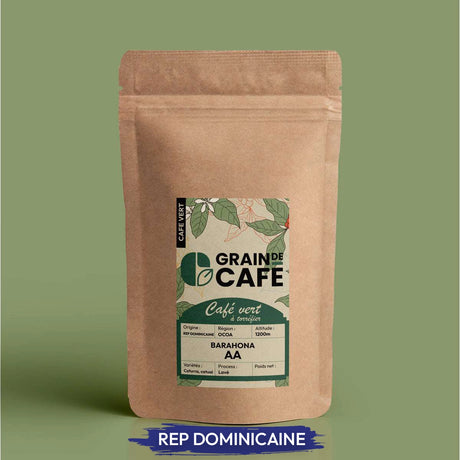 cafe vert de rep dominicaine Barahona