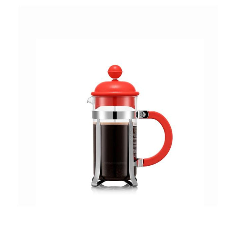 Cafetiere à piston caffettiera rouge 3T Bodum