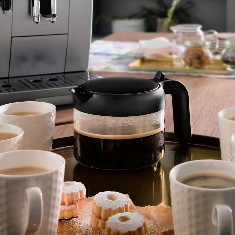 Carafe à Café En Verre 1700 Ml - Borosilicate Résistant, Bec Verseur Pratique