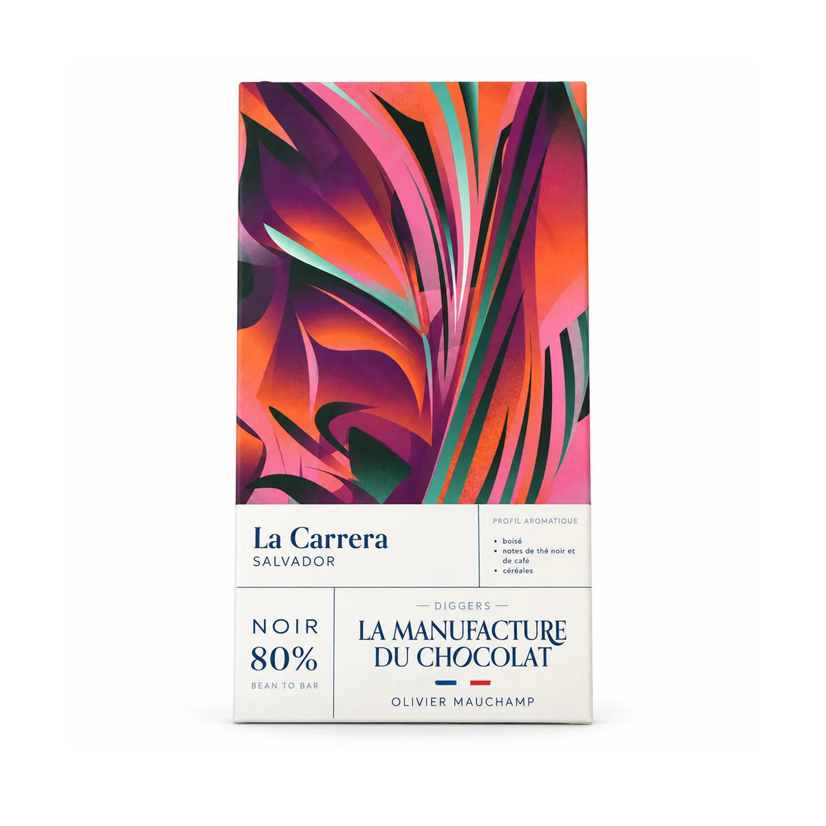 Chocolat Noir La Carrera - 80% cacao - 75 Gr | Diggers
