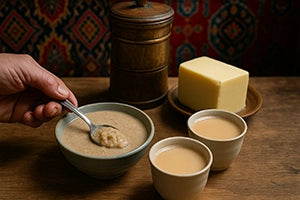Tibet : Le thé au beurre de yak