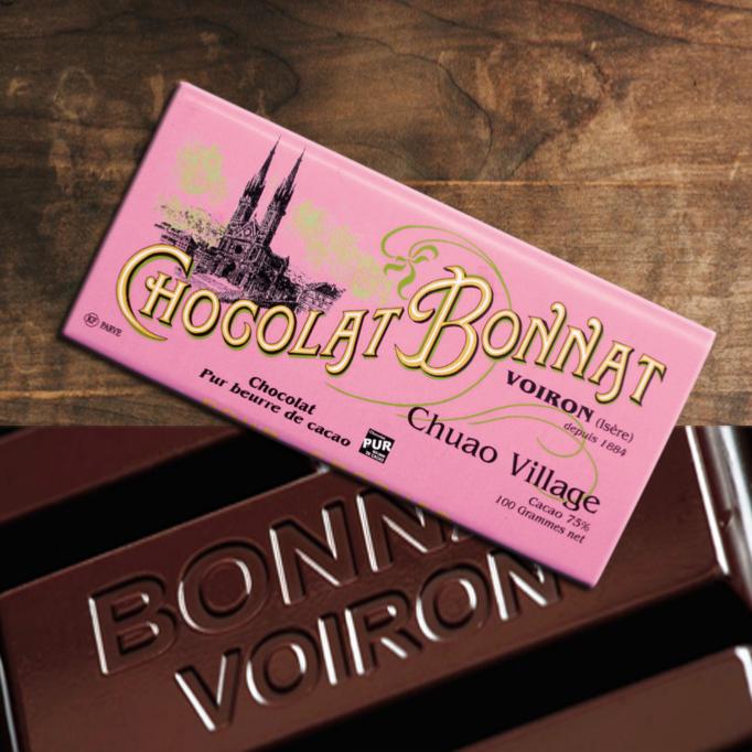 Chocolat Noir Chuao Village Venezuela - 75% cacao - 100 Gr | Bonnat - Graindecafe