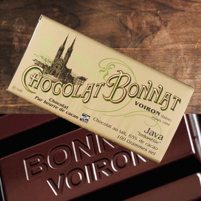 Tablette chocolat au lait Java BONNAT