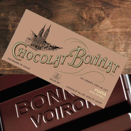 Tablette chocolat au lait Mana Philippines Bonnat