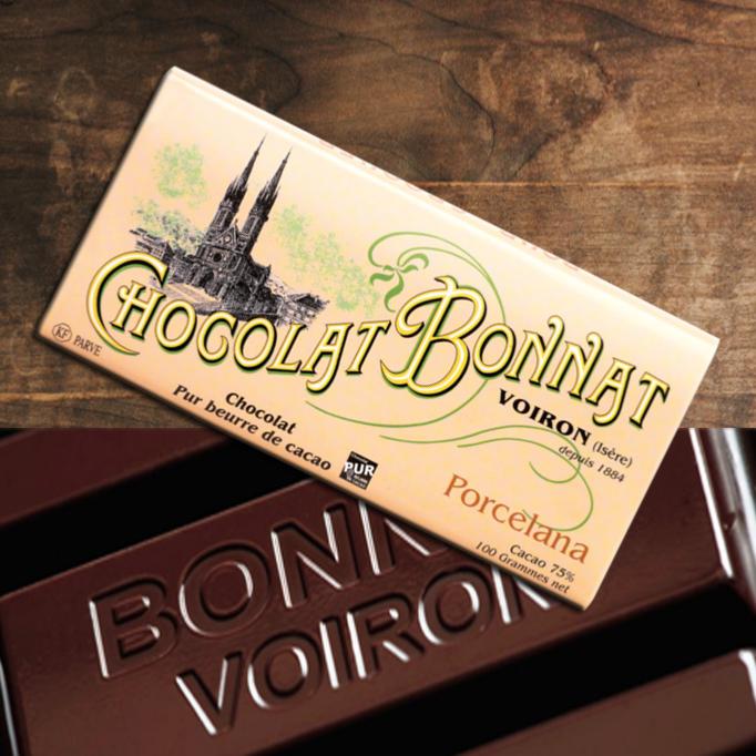 Tablette de chocolat du Venezuela Porcelana Bonnat