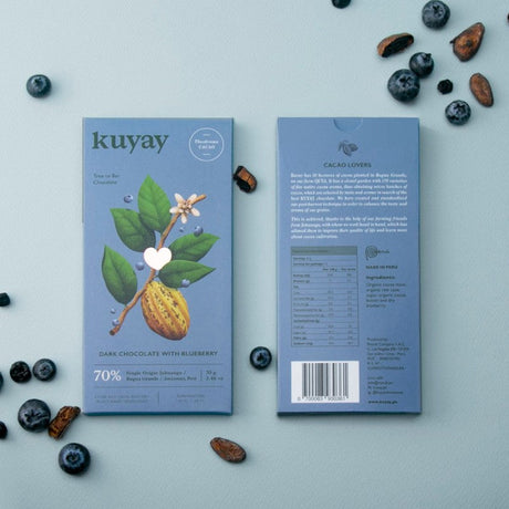 Chocolat Noir Pérou à la Myrtille Kuyay