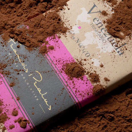 Chocolat noir du Venezuela dans cacao Pralus