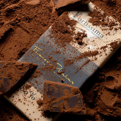Chocolat Noir Fortissima dans cacao Pralus