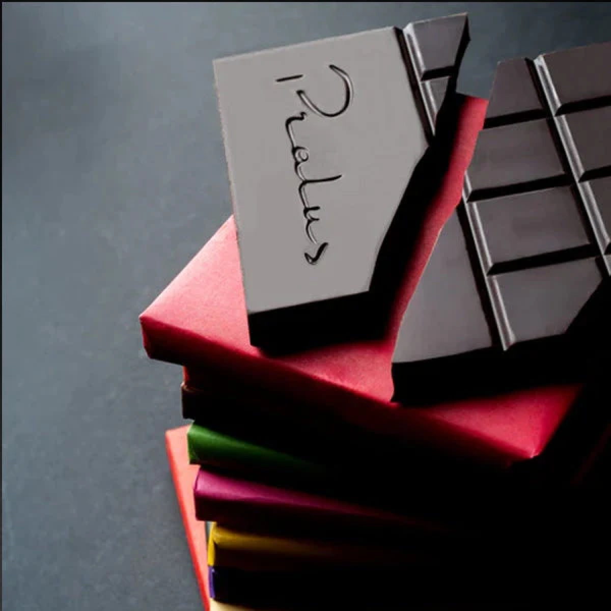 Chocolat des Tropiques à 75 % de cacao aux notes de fruits rouges