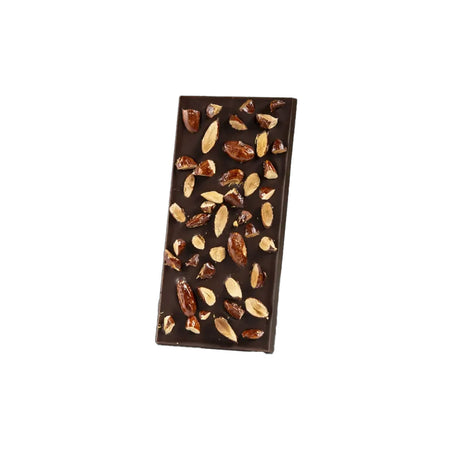 Tablette ouverte aux amandes caramélisées de Cluizel