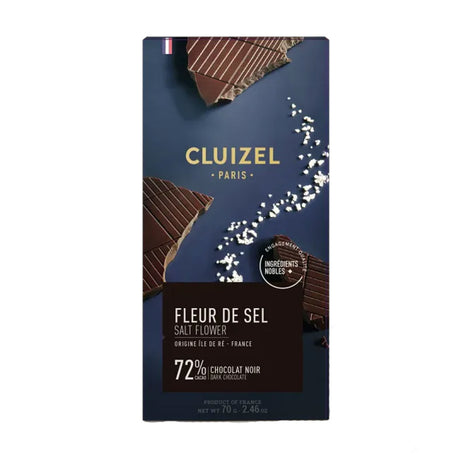 tablette chocolat fleur de sel Cluizel