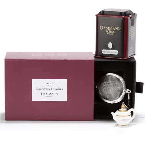 Coffret Douchka et sa boule à thé Dammann