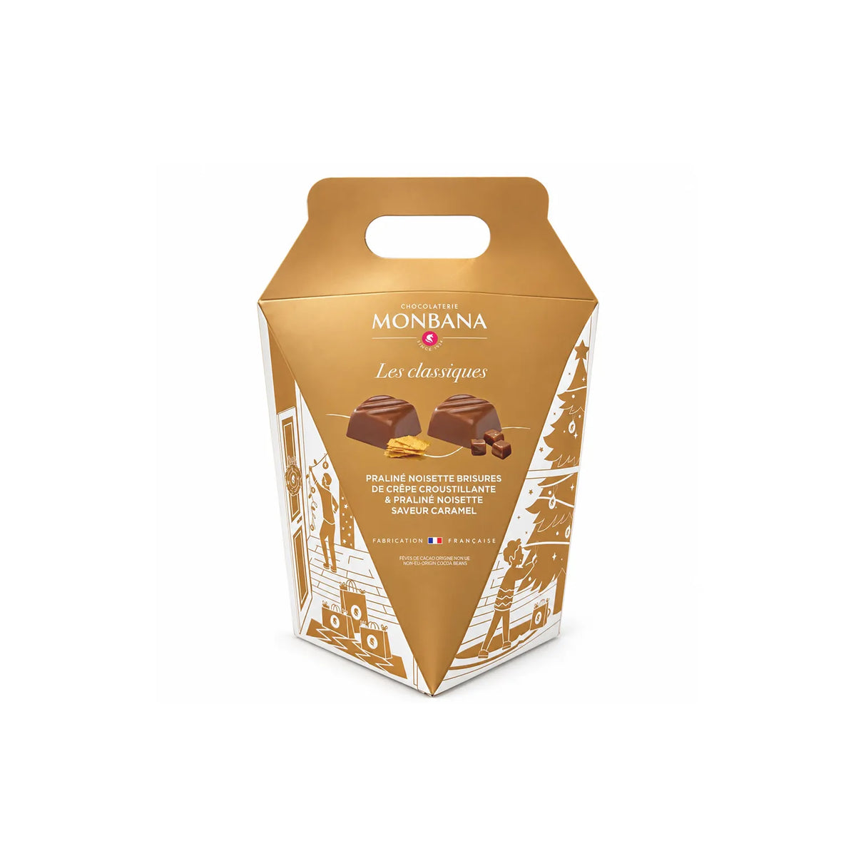 Duo Bonbons Chocolat au Lait - 190 Gr | Monbana