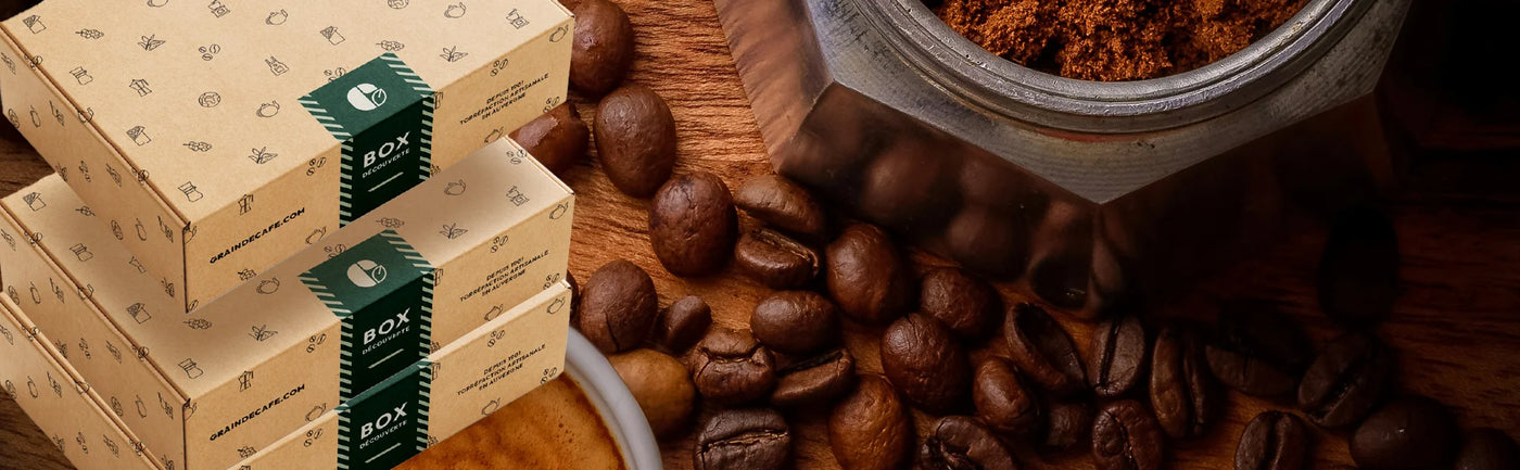 coffret decouverte cafe en grain