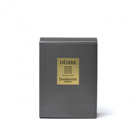 Coffret "DESIRE"  Thé noirs aromatisés 20 sachets Dammann frères