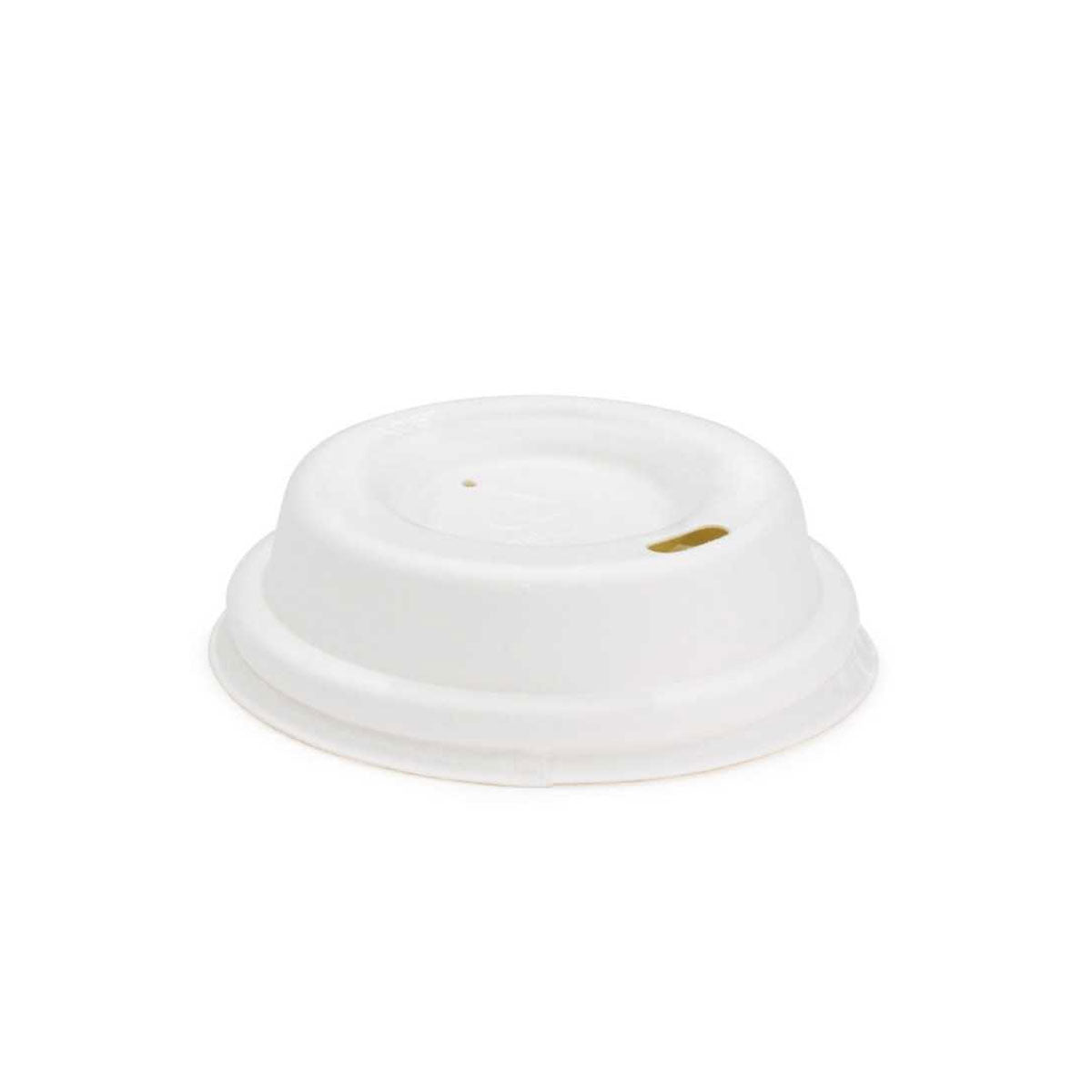 Couvercles pour Gobelets 10 cl en pulpe de canne à sucre x2000