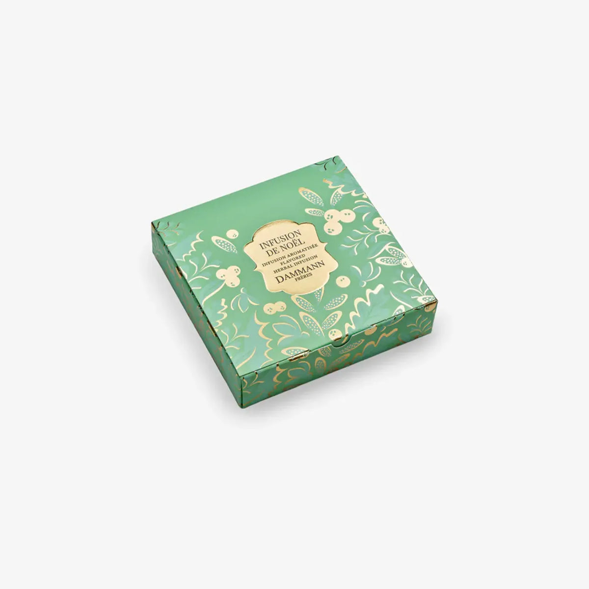 Coffret Infusion de Noël Dammann Frères contenant six sachets Cristal