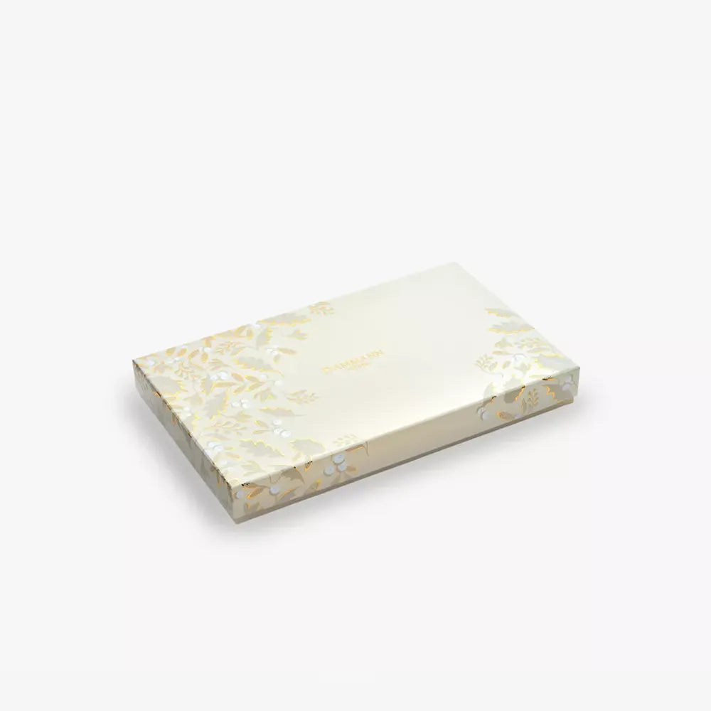 Coffret ouvert Assortiments Rêves de Noël de Dammann Frères