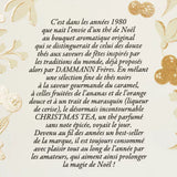 Texte présentation christmas tea dammann frères