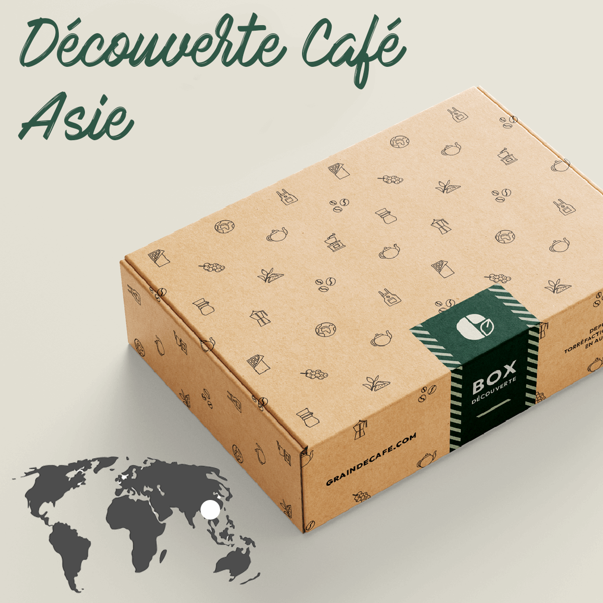 paquets café découverte asie