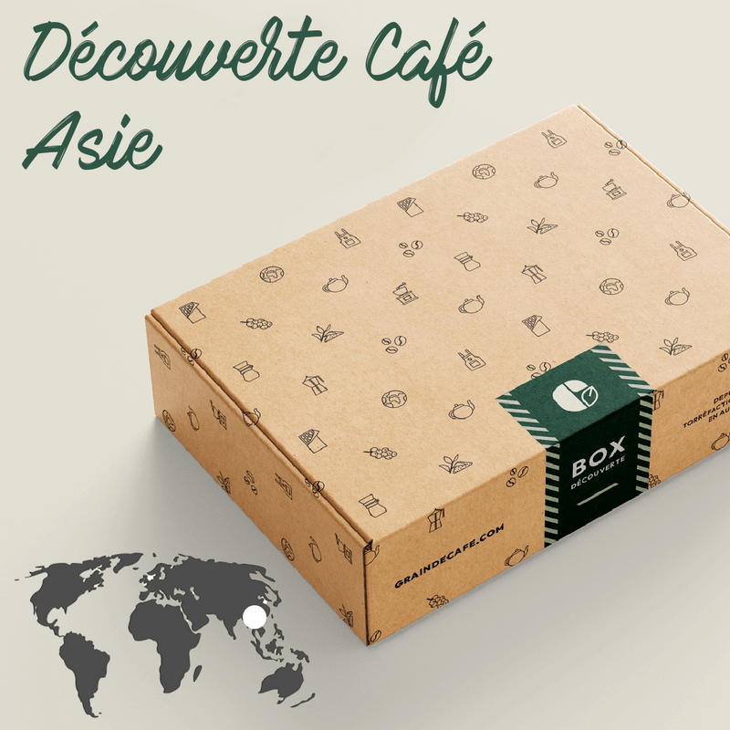 paquets café découverte asie