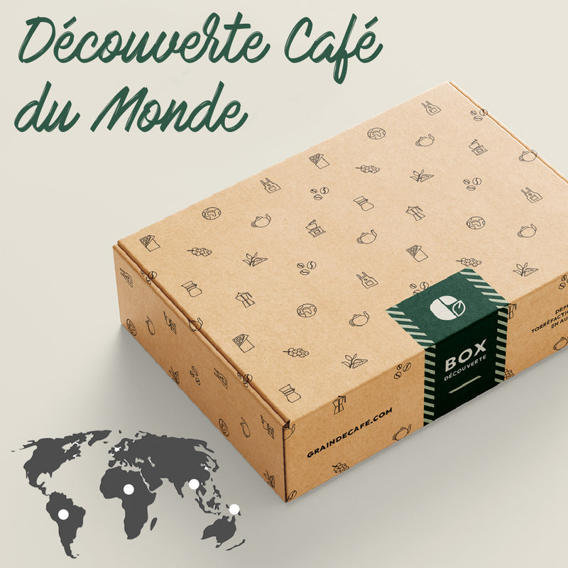 paquets café découverte du monde