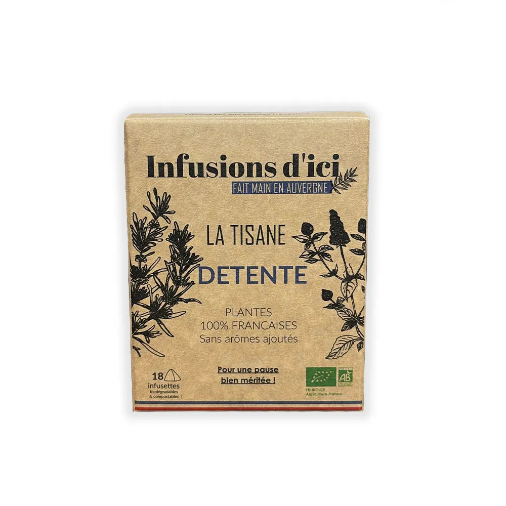 Tisane la detente d'infusions d'ici