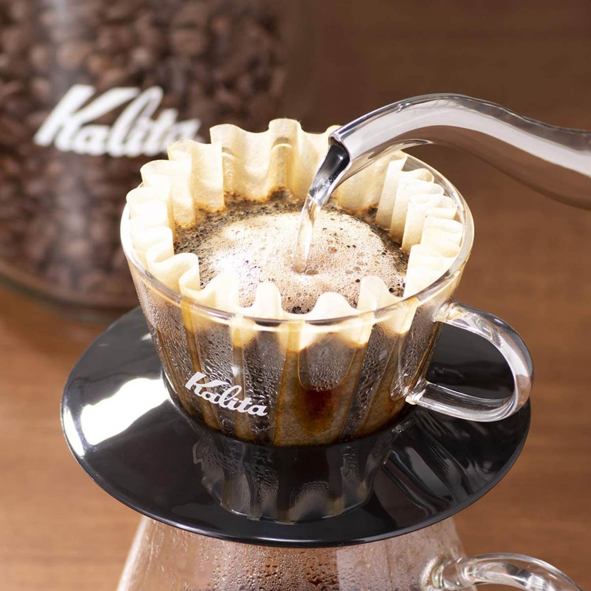 Wave 185 kalita en verre slow coffee