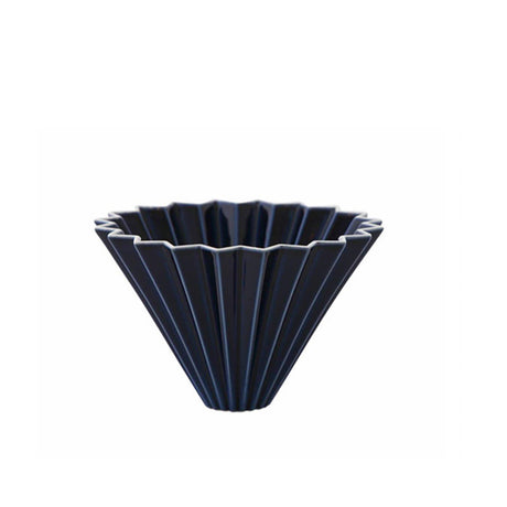 Dripper porceliane bleu marine Origami