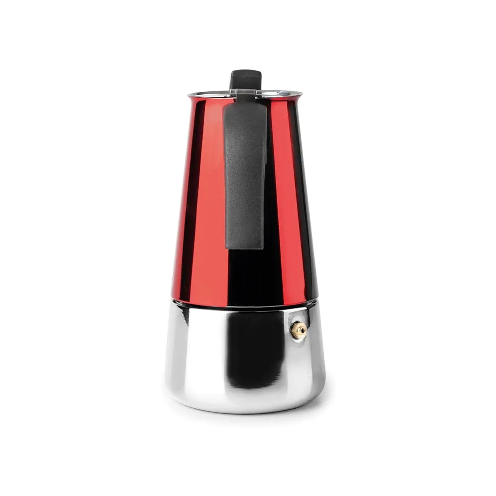 Cafetière Italienne Express Moca Rouge - 6 Tasses | Ibili