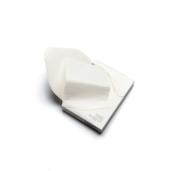 50 Filtres à thé Dammann naturels avec cordon