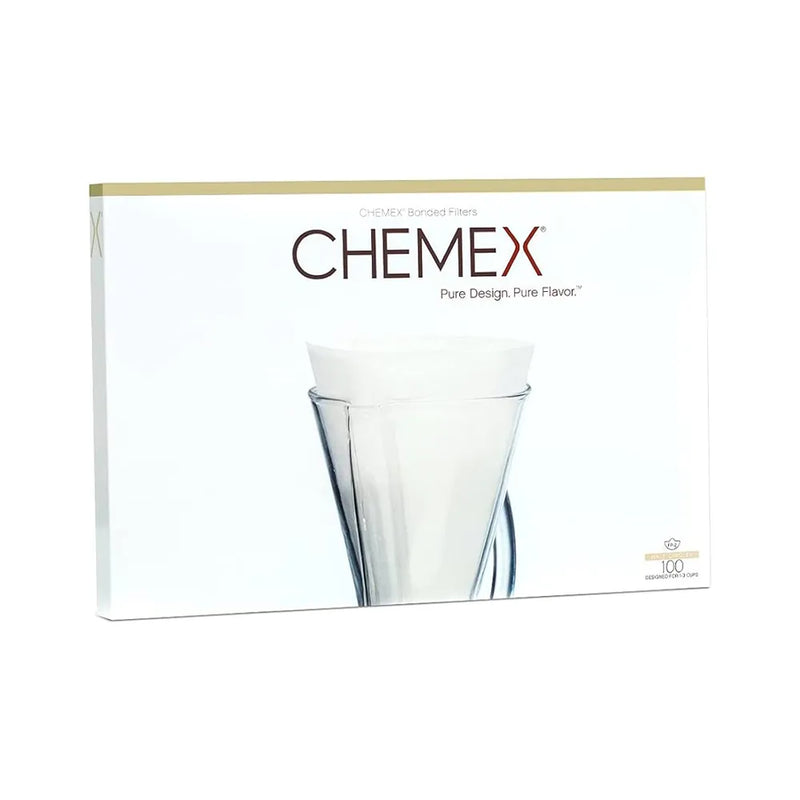 100 Filtres Blancs 3 Tasses de Chemex