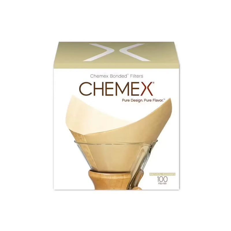 100 Filtres Naturels de 6 à 10 Tasses par Chemex