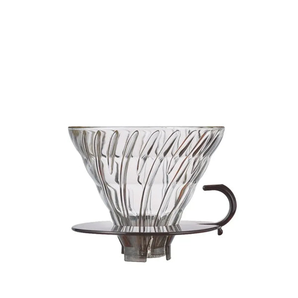 Dripper V60 VDGF-TB-02-UEX en verre 1 à 4 Tasses de Hario