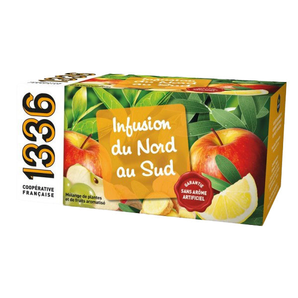 Boite infusion du Nord au Sud 1336 sachets
